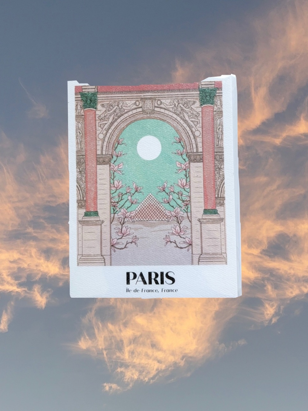 Cai & Jo Paris 5x7 Art Print